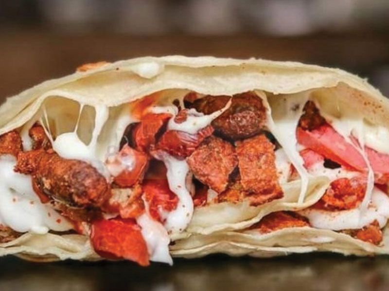sausage crepe