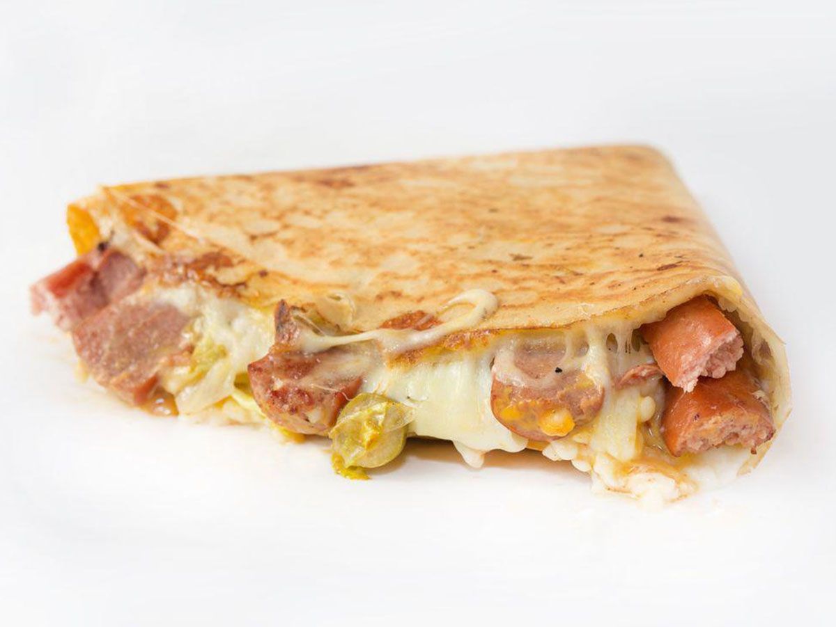 Hot Dog Crepe
