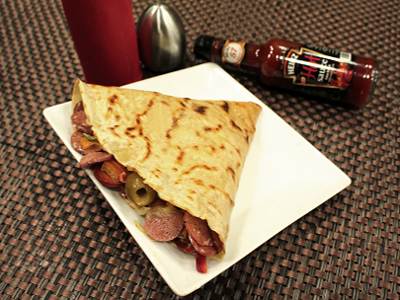Sausage Crepe
