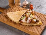 hot dog crepe