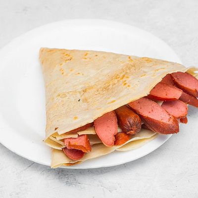 Hot Dog Crepe