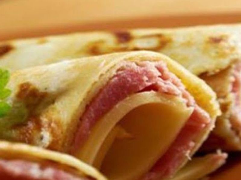 Sausage Crepe