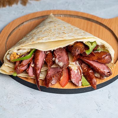 Hot Dog Crepe