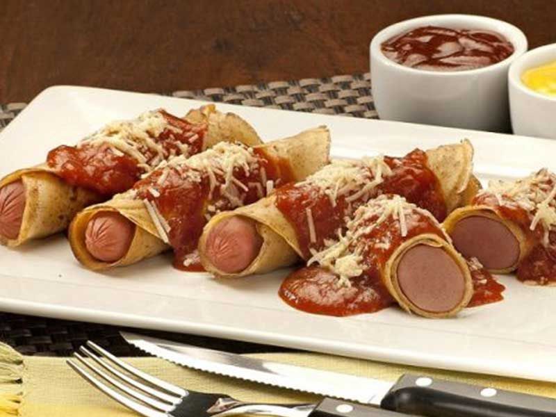 Sausage Crepe