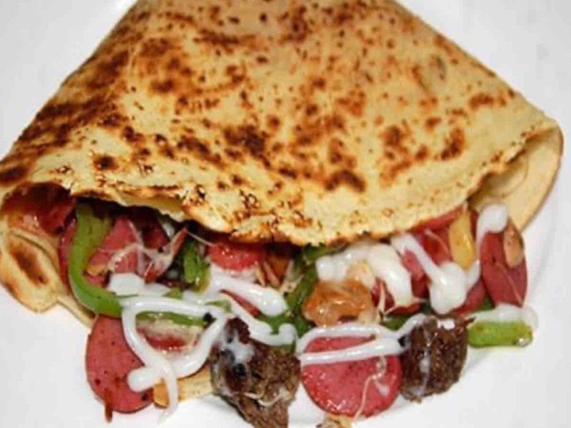 Sausage Crepe