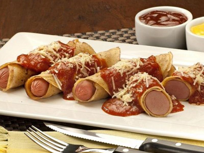 Sausage Crepe