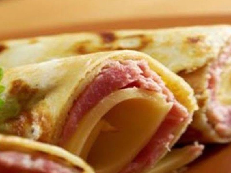 Sausage Crepe