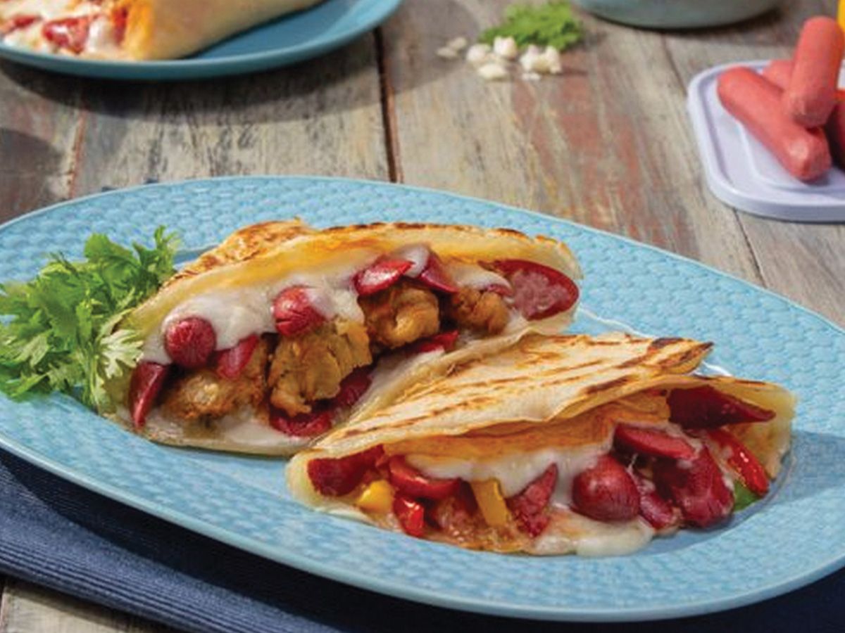 Hot Dog crepe