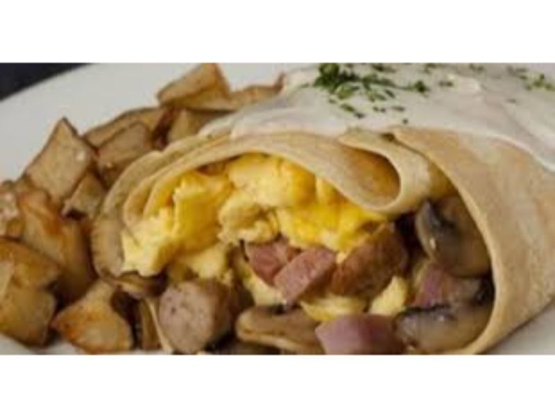 Hot Dog Crepe