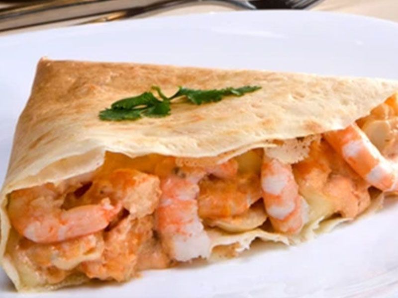 seafood crepe
