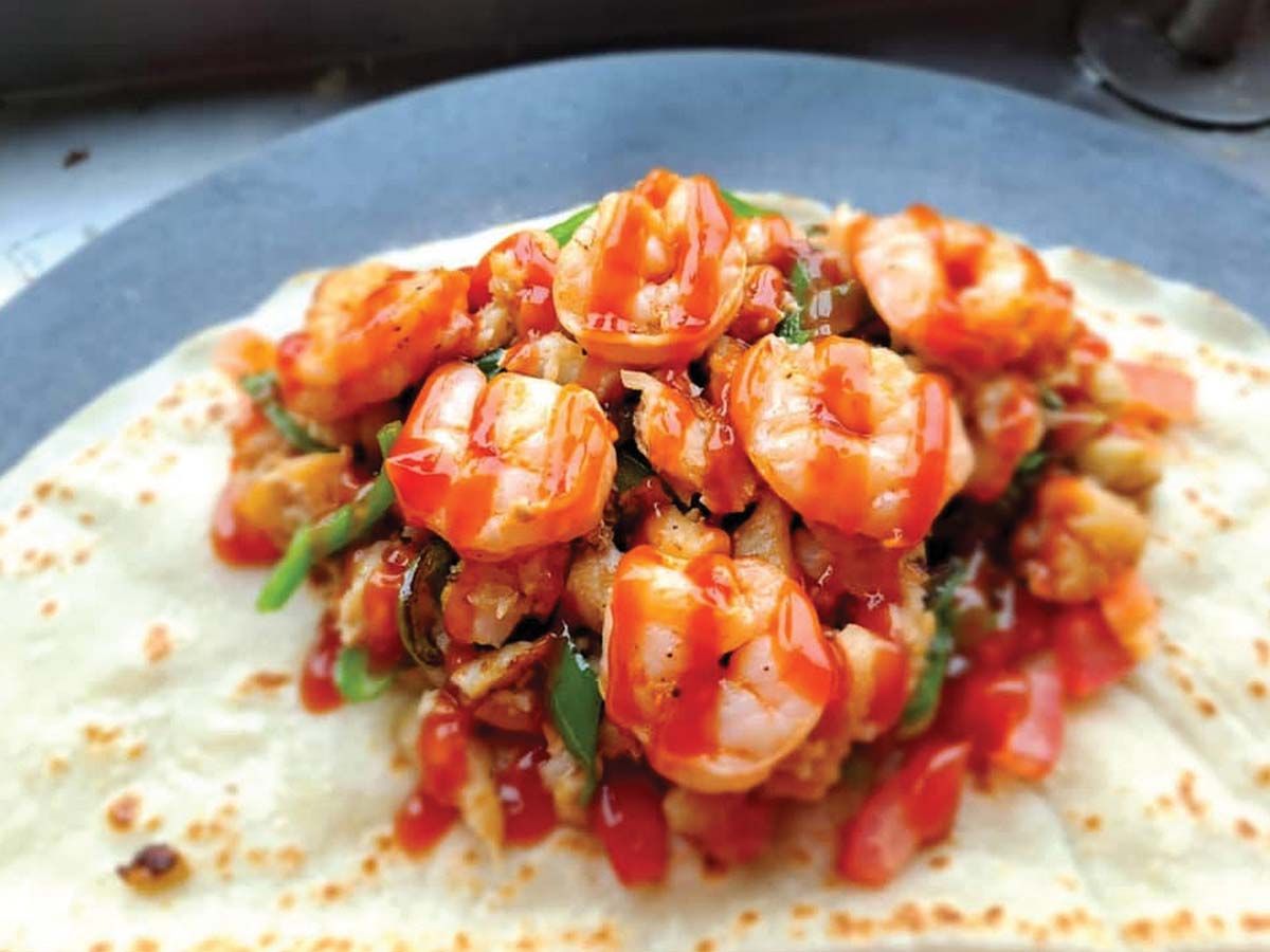 Seafood Crepe