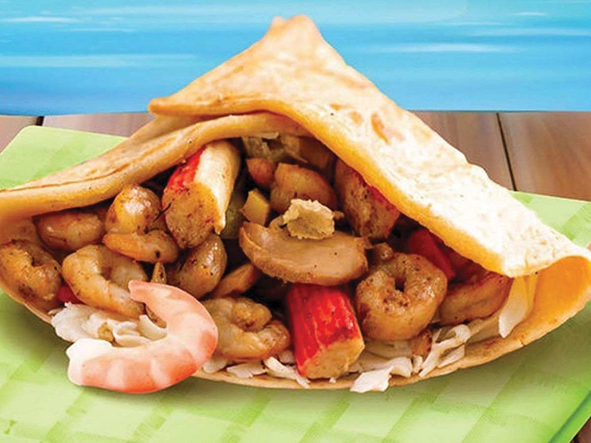 Seafood Crepe