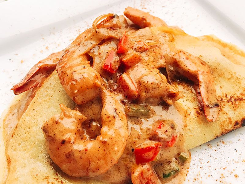 Seafood Crepe