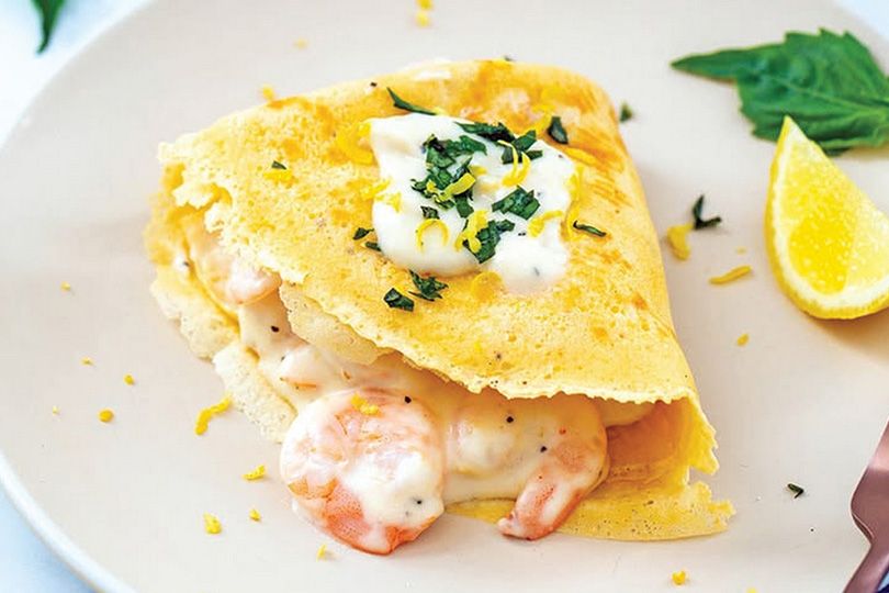 Seafood Crepe