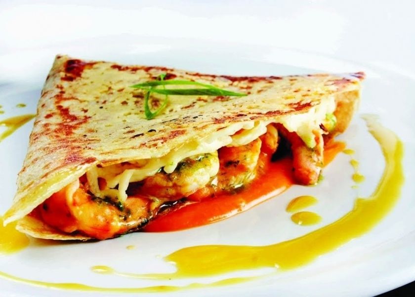 Seafood Crepe