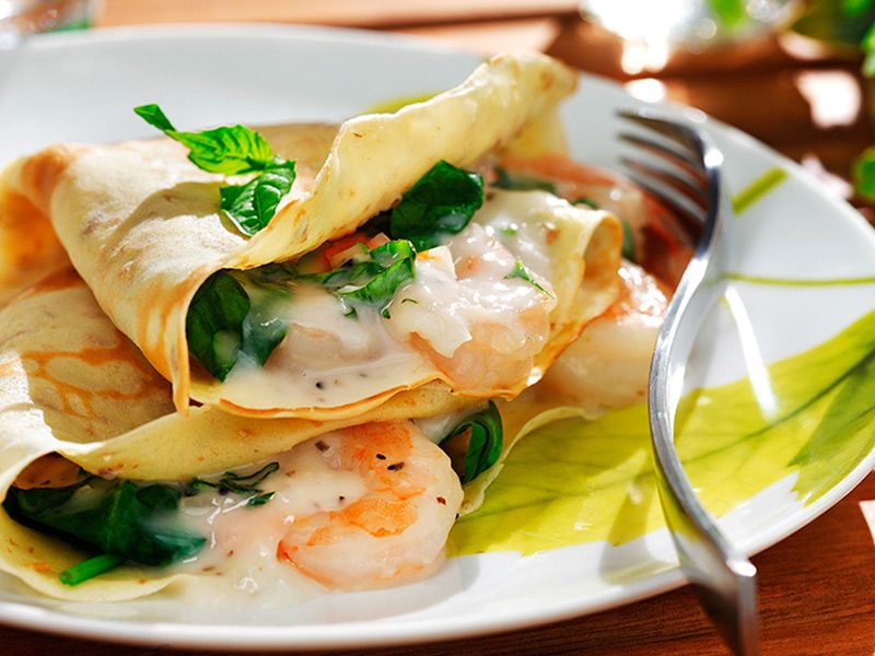 Seafood Pane Crepe