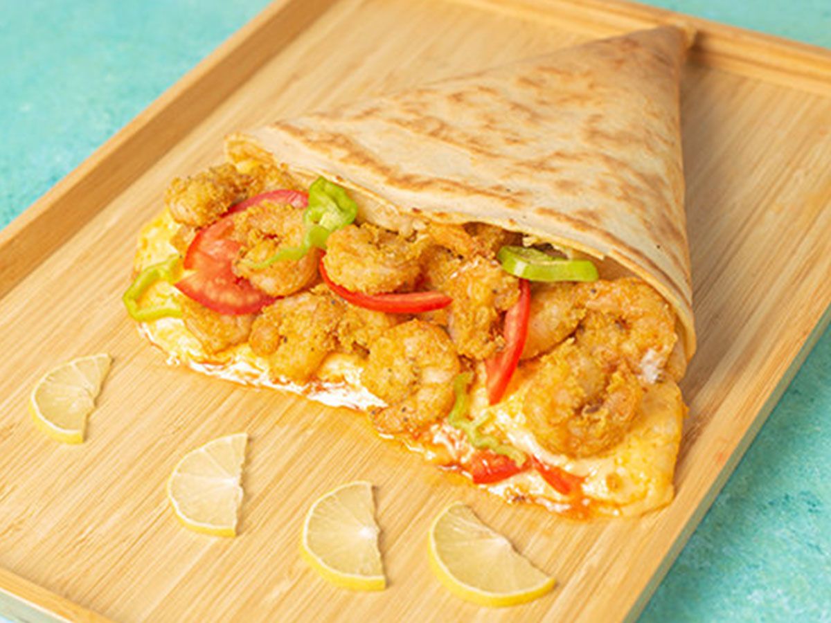 Mix Seafood Crepe