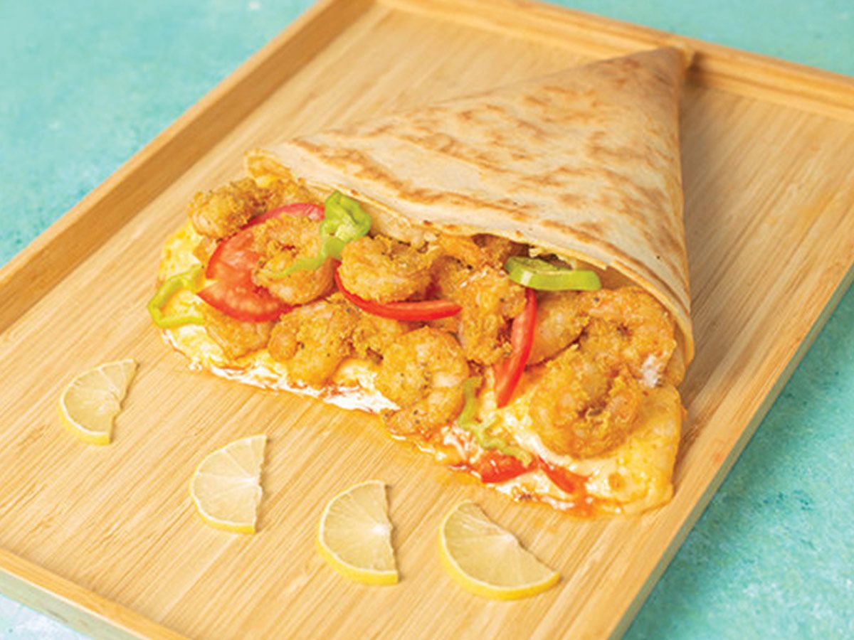 mix seafood Crepe