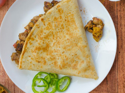 Chicken Shawerma Crepe