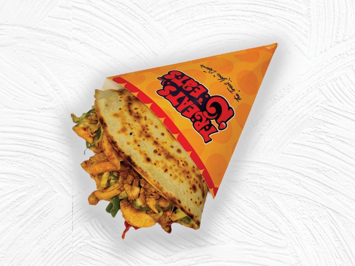 Chicken Shawerma Crepe