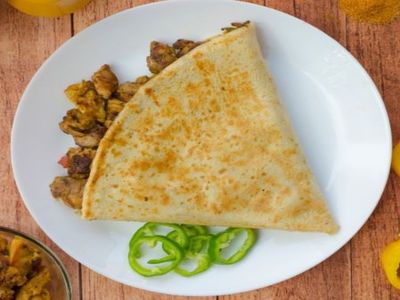 Chicken Shawerma Crepe