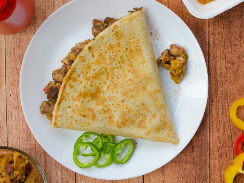 Meat Shawerma Crepe
