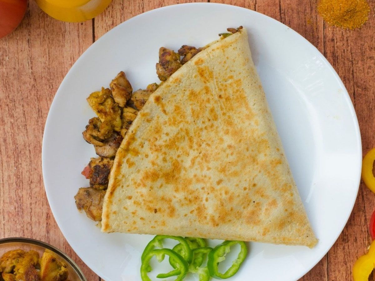 Chicken Shawerma Crepe
