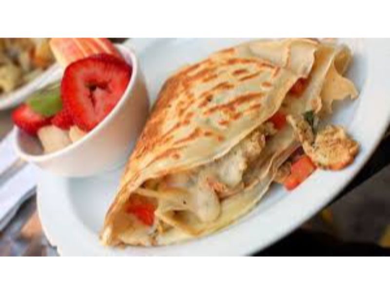Chicken Shawerma Crepe