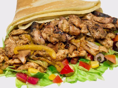 Chicken Fajita Crepe