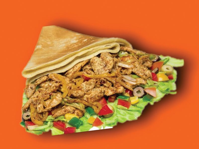 Chicken Shawerma Crepe