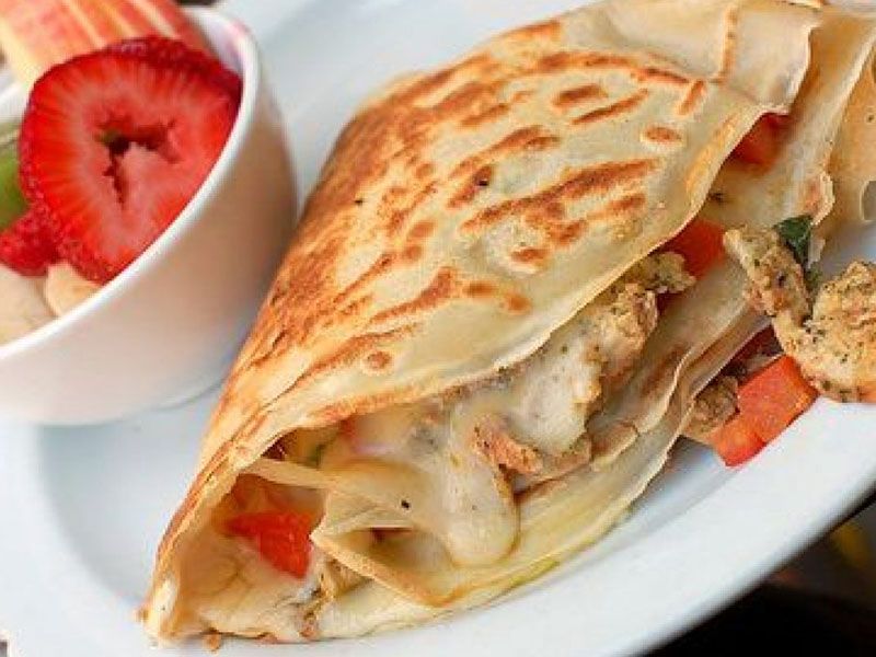 Chicken Shawerma Crepe