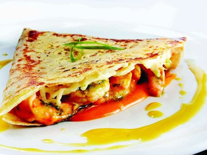 Chicken Shawerma Crepe