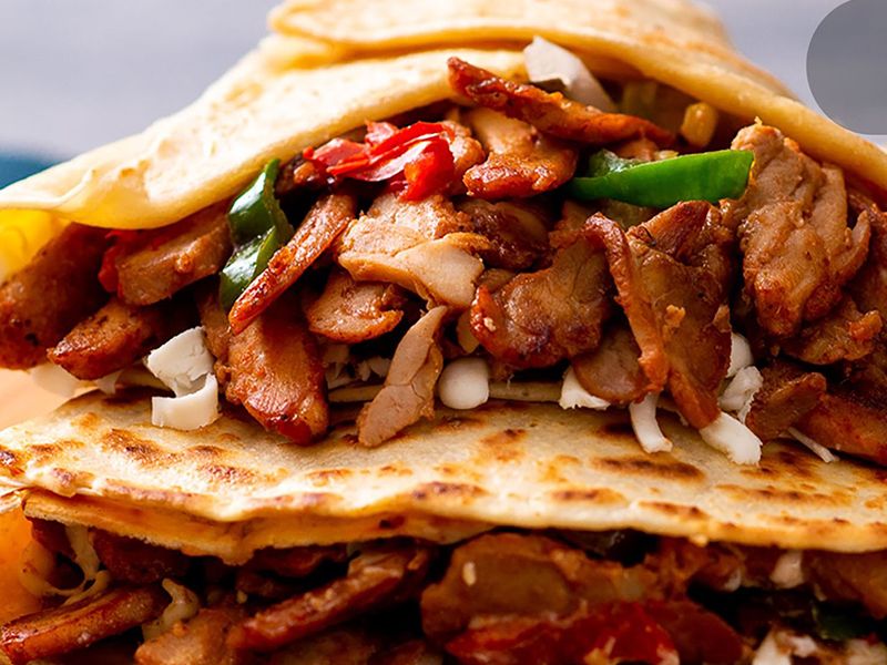 Chicken Shawerma Crepe