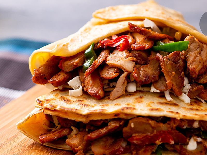 Chicken Shawerma Crepe
