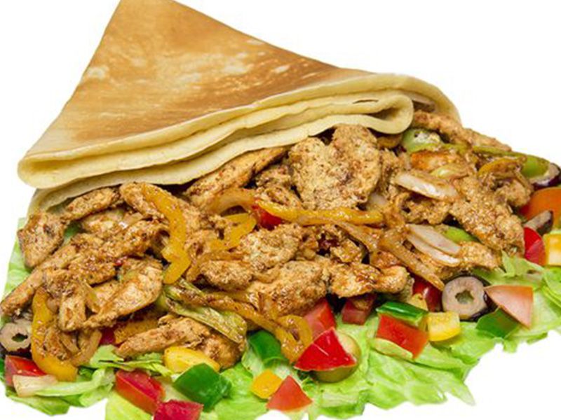 Chicken Shawarma Crepe