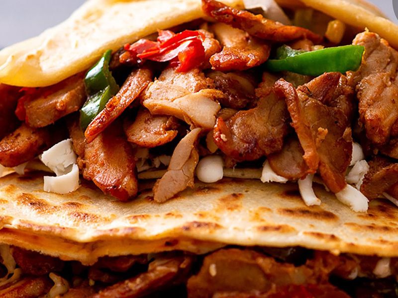Chicken Shawerma Crepe