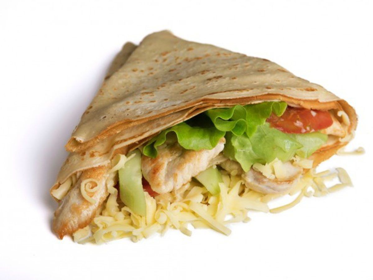 Chicken Shawarma Crepe