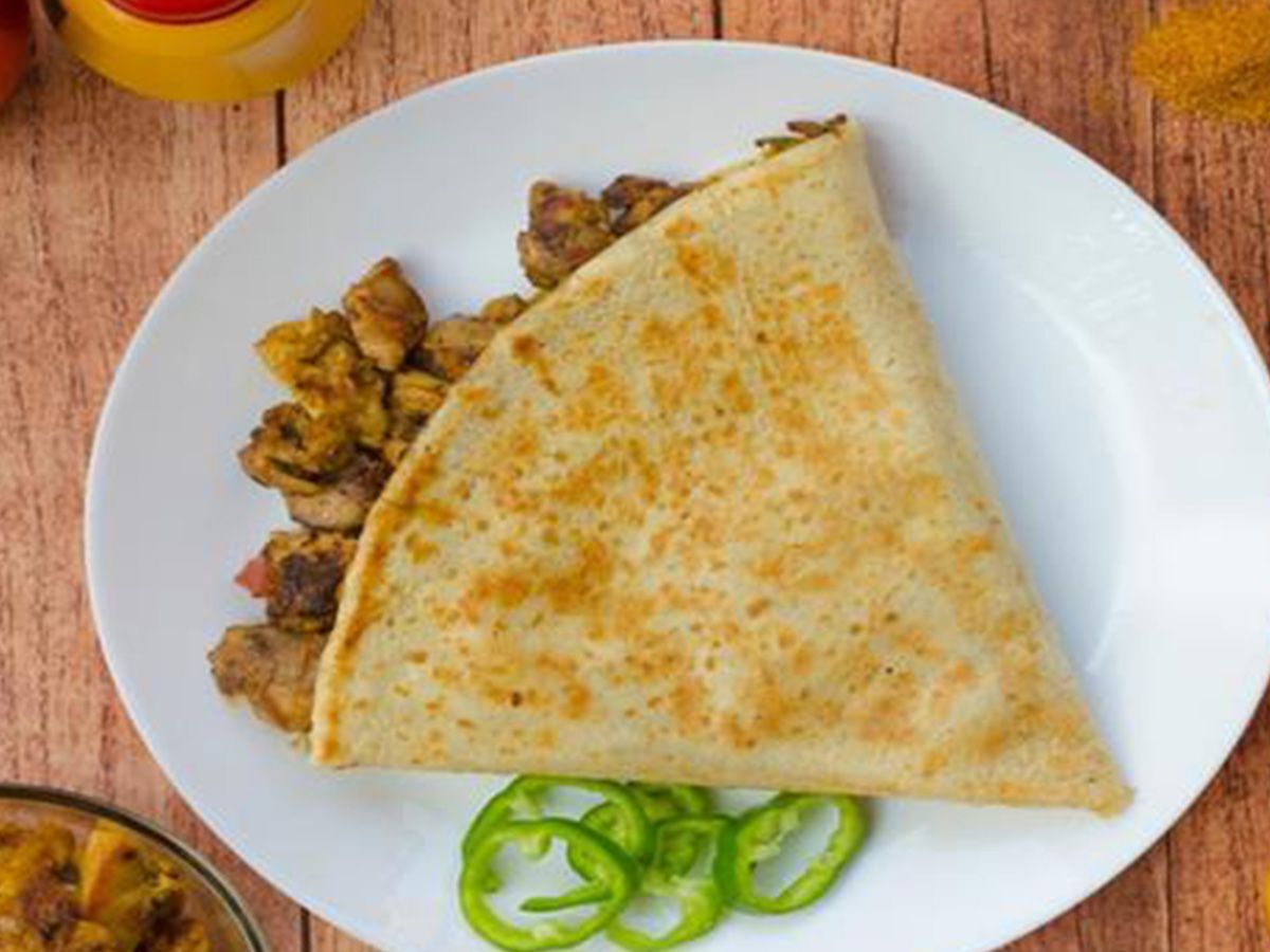 Chicken Shawerma Crepe