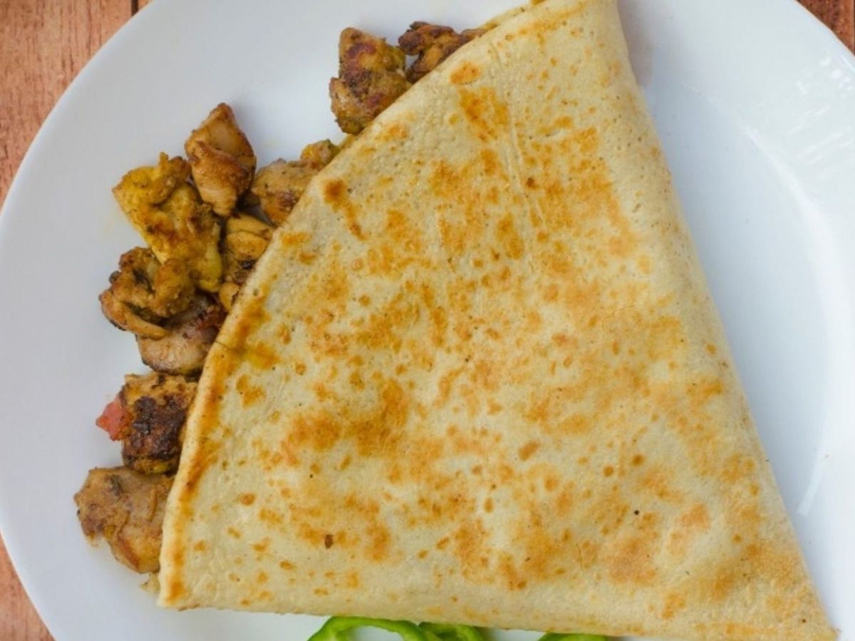 Chicken Shawarma Crepe