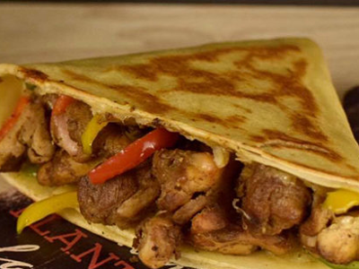Chicken Shawerma Crepe
