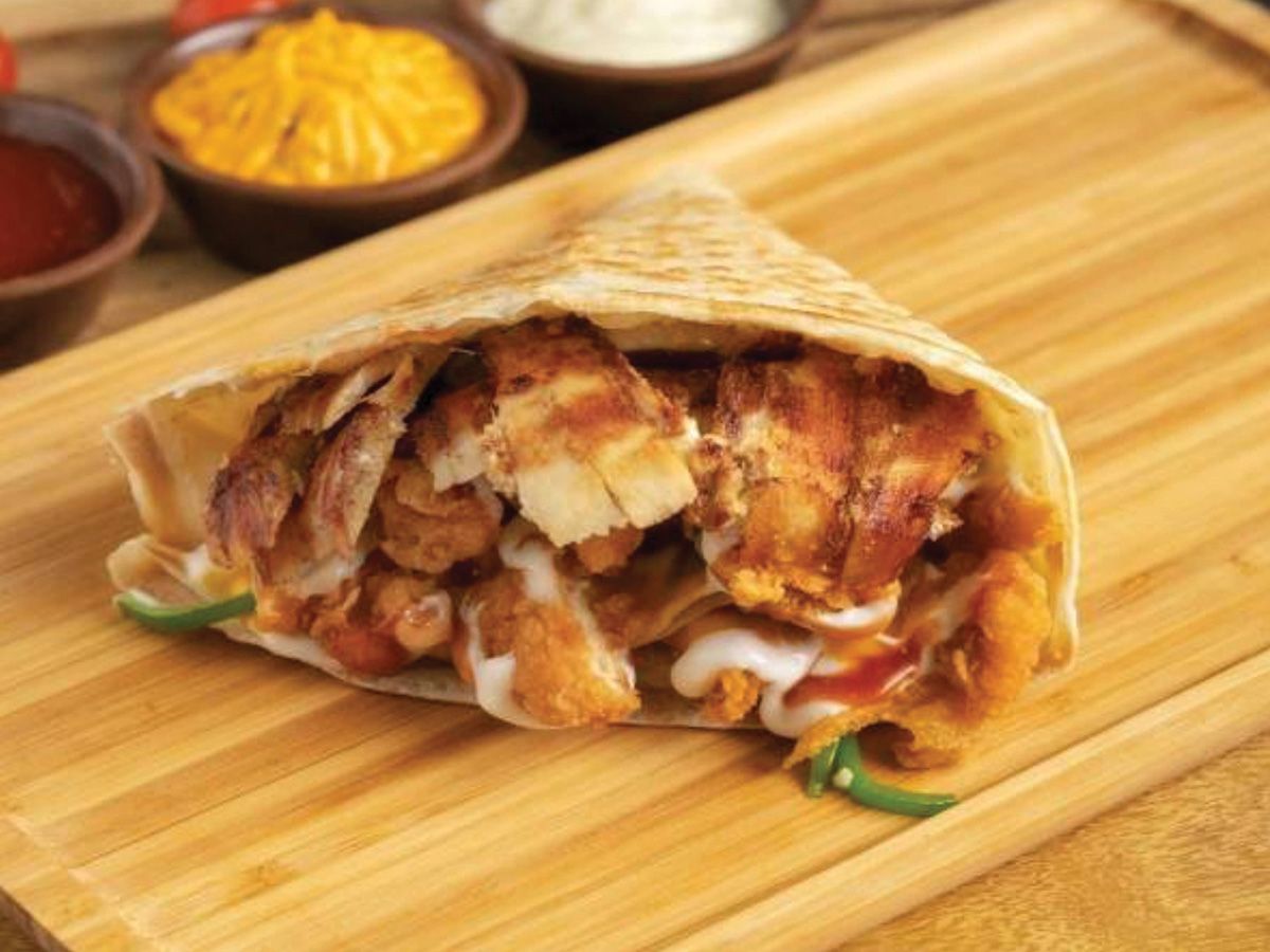 Chicken Shawarma Crepe