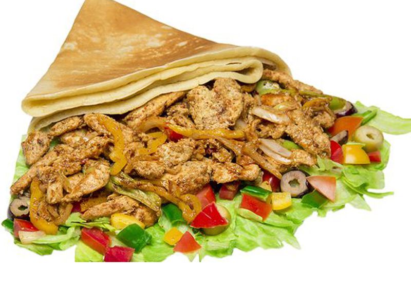Chicken Shawerma Crepe