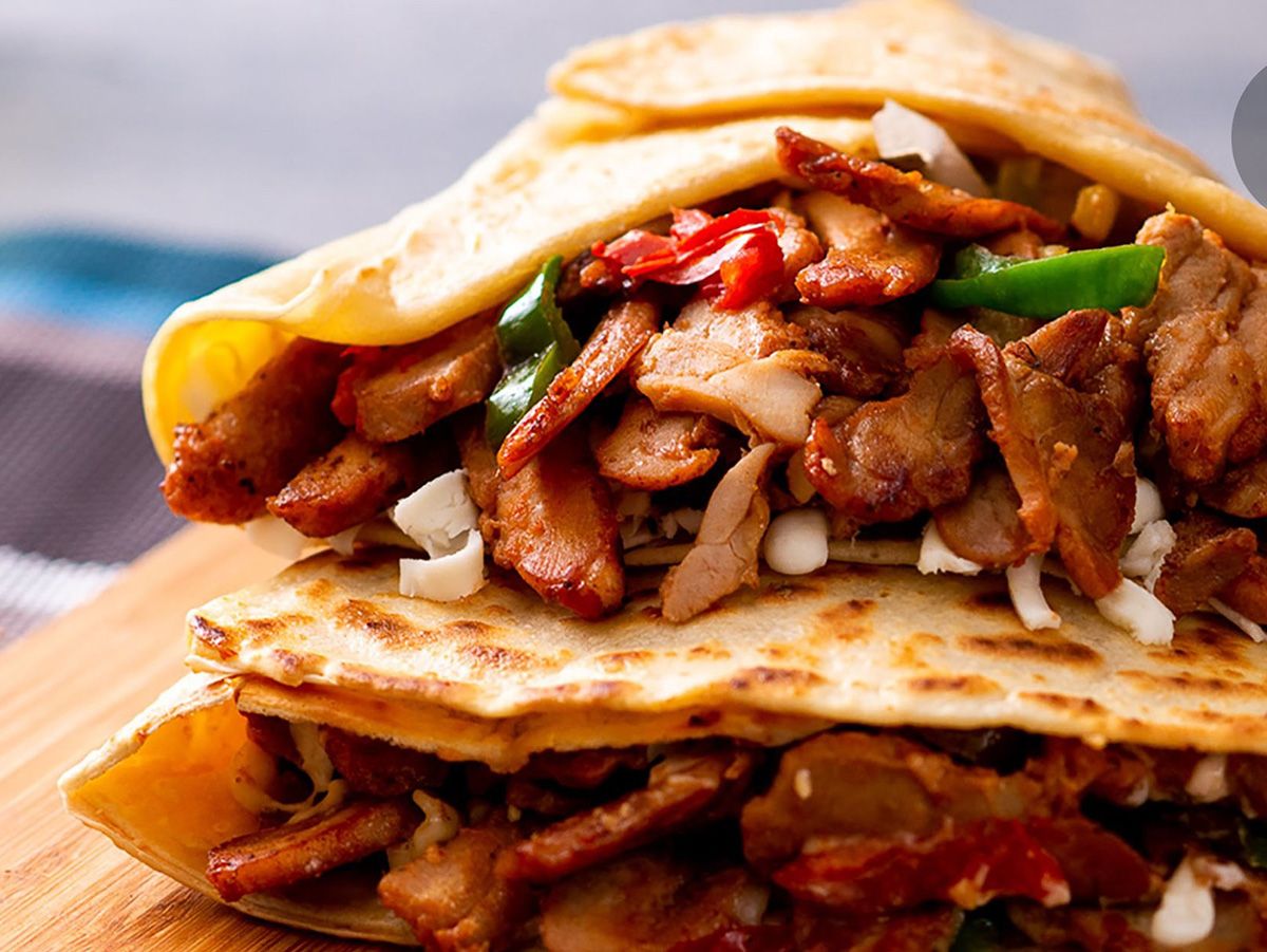 Chicken Shawerma Crepe