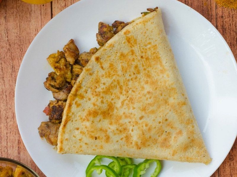 Chicken Shawarma Crepe