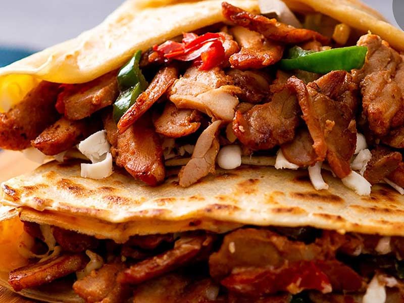 Chicken Shawarma Crepe