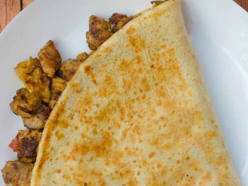 Chicken Shawerma Crepe