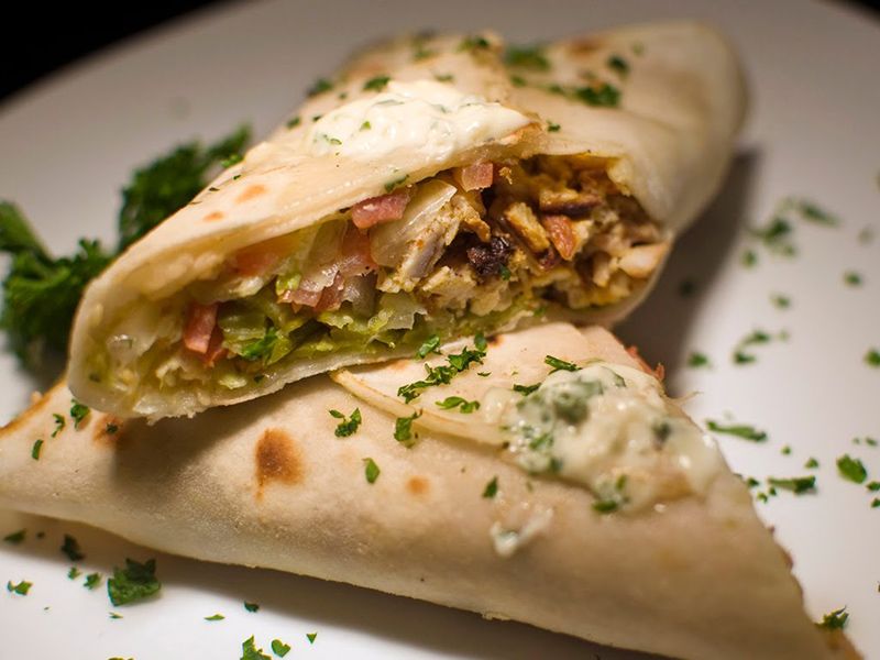 Chicken Shawerma Crepe