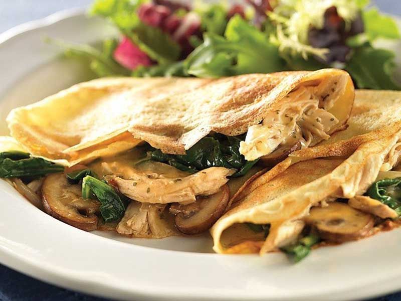 Chicken Shawerma Crepe