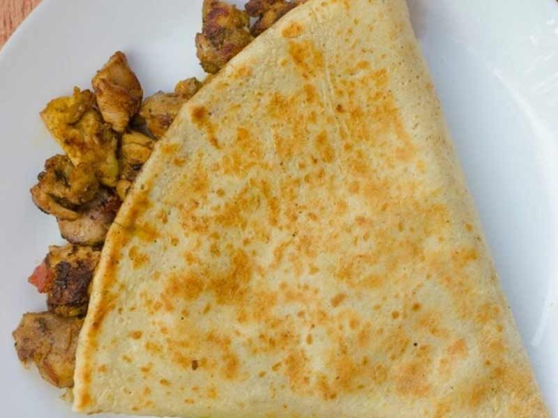 Chicken Shawerma Crepe