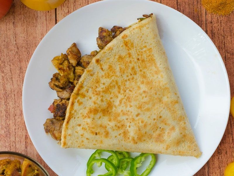 Chicken Shawerma Crepe